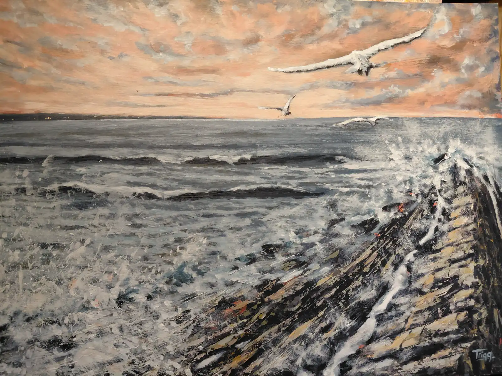 Between a Rock and a Hard Place by Richard Trigg
