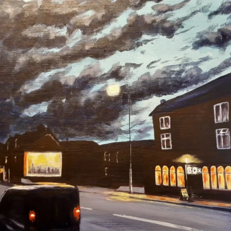 Dawn on the Nottingham Road