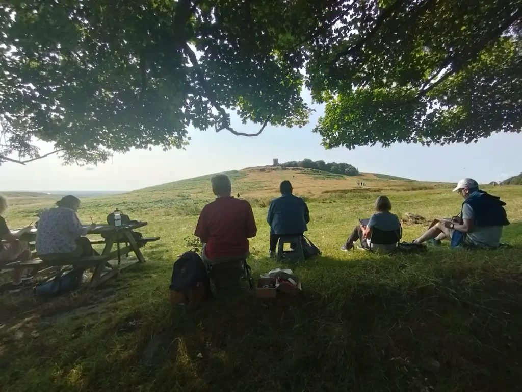 Sketch and Stroll art course at Bradgate Park