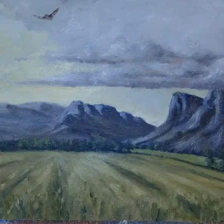 Spread Your Wings, as painting by Richard Trigg