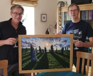 A Kind of Magic - Richard Trigg and owner