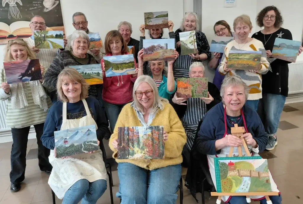 Start To Art course finishers