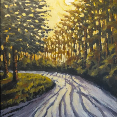 A Bend in the Light II, a painting by Richard Trigg